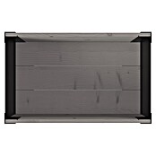 Upyard Hochbeet Modernbox hoch (58 x 36 x 72 cm, Holz, Grau) | BAUHAUS