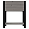 Upyard Hochbeet Modernbox hoch (58 x 36 x 72 cm, Holz, Grau) | BAUHAUS