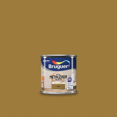 Bruguer  Pintura para efectos decorativos metalizada objetos