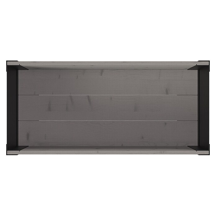 Upyard Hochbeet Modernbox hoch (78 x 36 x 72 cm, Holz, Grau) | BAUHAUS