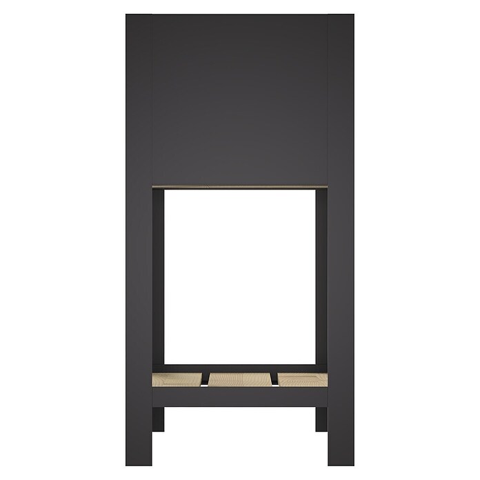 Upyard Huerto Modernbox alto (36 x 36 x 72 cm, Madera, Natural) | BAUHAUS