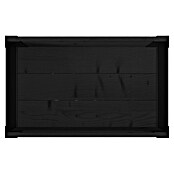 Upyard Huerto Modernbox alto (58 x 36 x 72 cm, Madera, Negro) | BAUHAUS