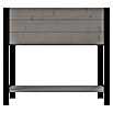 Upyard Hochbeet Modernbox hoch (78 x 36 x 72 cm, Holz, Grau) | BAUHAUS