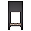 Upyard Hochbeet Modernbox hoch (58 x 36 x 72 cm, Holz, Braun/Schwarz) | BAUHAUS
