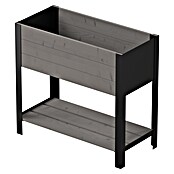 Upyard Huerto Modernbox alto (78 x 36 x 72 cm, Madera, Gris) | BAUHAUS