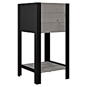 Upyard Hochbeet Modernbox hoch (36 x 36 x 72 cm, Holz, Grau) | BAUHAUS
