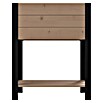 Upyard Hochbeet Modernbox hoch (58 x 36 x 72 cm, Holz, Braun/Schwarz) | BAUHAUS