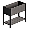 Upyard Hochbeet Modernbox hoch (78 x 36 x 72 cm, Holz, Grau) | BAUHAUS
