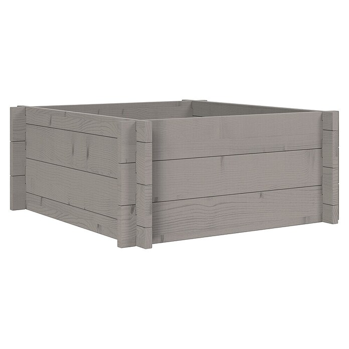 Upyard Hochbeet Multibox (L x B x H: 59 x 59 x 29,5 cm, Holz, Grau) | BAUHAUS