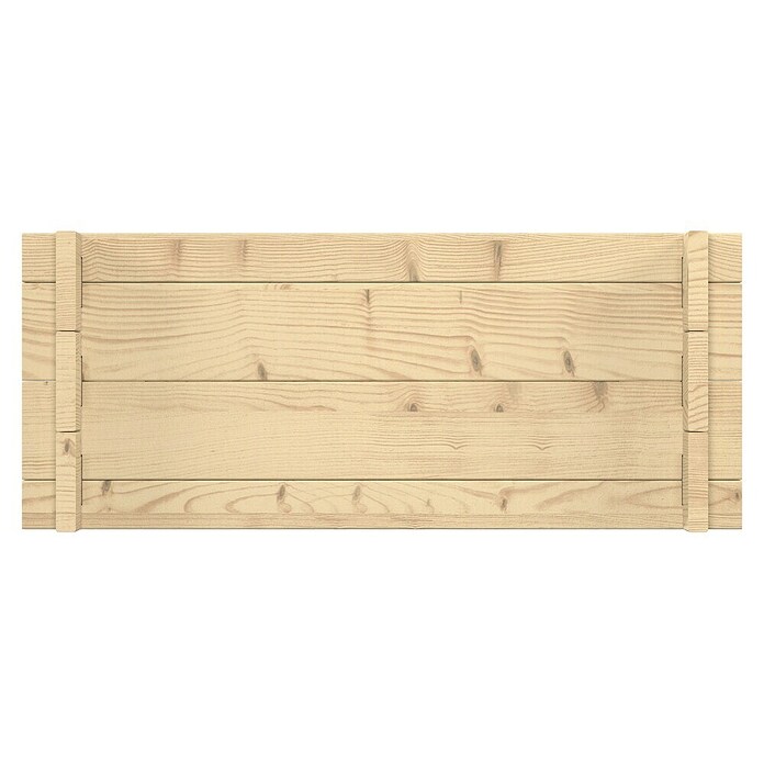 Upyard Hochbeet Multibox (L x B x H: 59 x 59 x 29,5 cm, Holz, Natur) | BAUHAUS