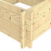Upyard Hochbeet Multibox (L x B x H: 59 x 59 x 29,5 cm, Holz, Natur) | BAUHAUS