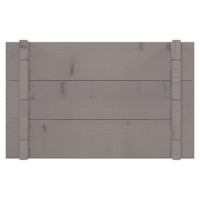 Upyard Hochbeet Multibox (L x B x H: 79 x 39,5 x 29,5 cm, Holz, Grau) | BAUHAUS