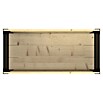 Upyard Hochbeet Modernbox hoch (78 x 36 x 72 cm, Holz, Natur/Schwarz) | BAUHAUS