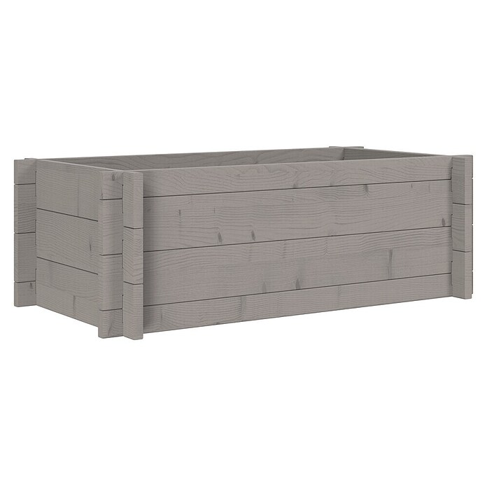Upyard Hochbeet Multibox (L x B x H: 79 x 39,5 x 29,5 cm, Holz, Grau) | BAUHAUS