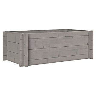 Upyard Hochbeet Multibox (L x B x H: 79 x 39,5 x 29,5 cm, Holz, Grau)