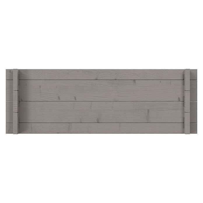 Upyard Hochbeet Multibox (L x B x H: 79 x 39,5 x 29,5 cm, Holz, Grau) | BAUHAUS