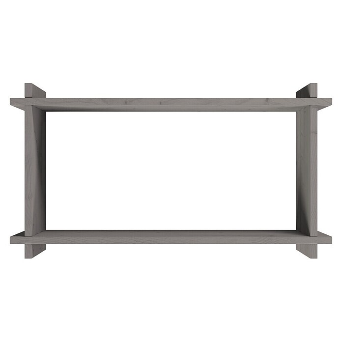 Upyard Hochbeet Multibox (L x B x H: 79 x 39,5 x 29,5 cm, Holz, Grau) | BAUHAUS