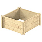 Upyard Hochbeet Multibox (L x B x H: 59 x 59 x 29,5 cm, Holz, Natur) | BAUHAUS