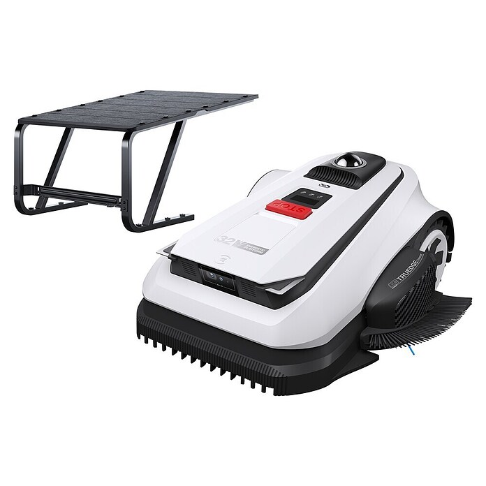 Ecovacs Goat Komplet robotske kosilice A1600 LiDAR Pro i garaža Goat A/O  (1.600 m², Širina reza: 33 cm, Navigacija laserom, LiDAR) | BAUHAUS