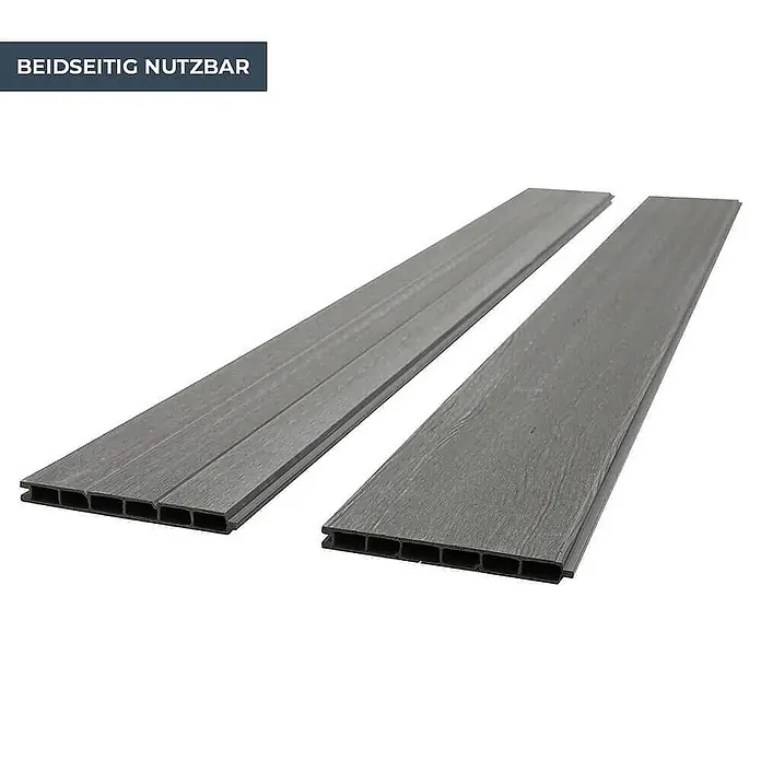 Home Deluxe Sichtschutzelement CALLADO - Verbundwerkstoff, Anthrazit