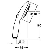 Grohe Doucheset met handdouche Vitalio start 110 handdouche (Chroom) | BAUHAUS