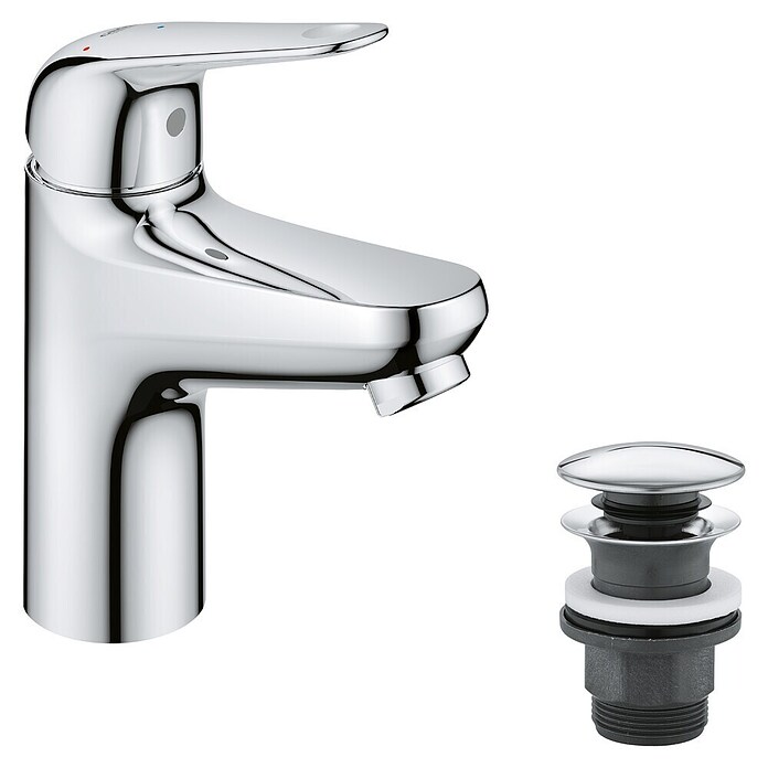 Grohe Swift Wastafelkraan S-Size (Chroom, Glanzend) | BAUHAUS