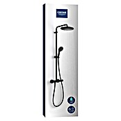 Grohe Vitalio Start Duschsystem 250 (Höhe: 101,6 cm, Anzahl Strahlarten: 2 Stk., Schwarz) | BAUHAUS