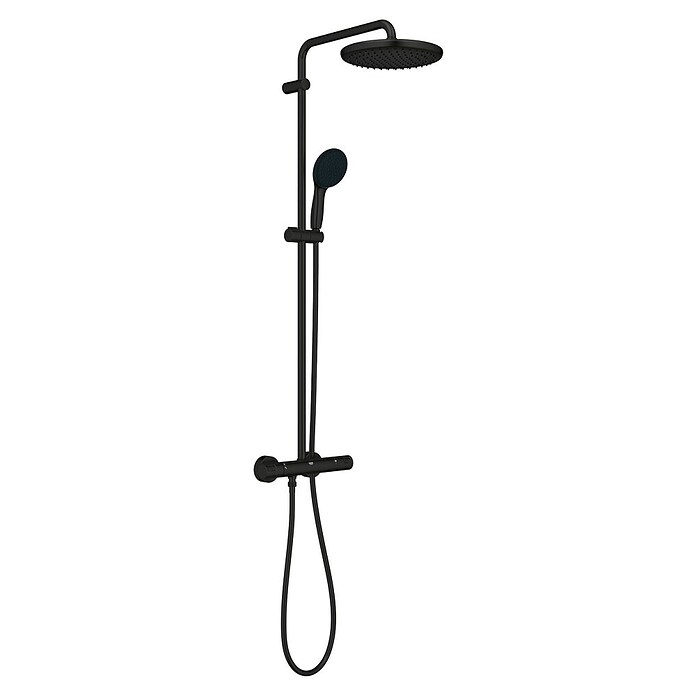Grohe Vitalio Start Duschsystem 250 (Höhe: 101,6 cm, Anzahl Strahlarten: 2 Stk., Schwarz) | BAUHAUS