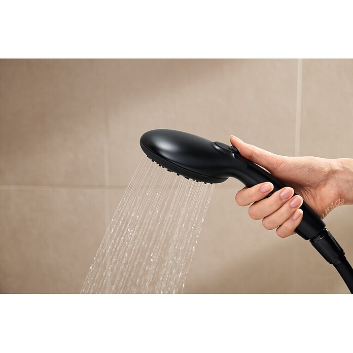 Grohe Vitalio Start Douchesysteem (Hoogte: 101,6 cm, Aantal straalsoorten: 2 st., Zwart) | BAUHAUS