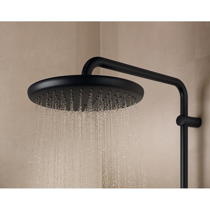 Grohe Vitalio Start Duschsystem 250 (Höhe: 101,6 cm, Anzahl Strahlarten: 2 Stk., Schwarz) | BAUHAUS