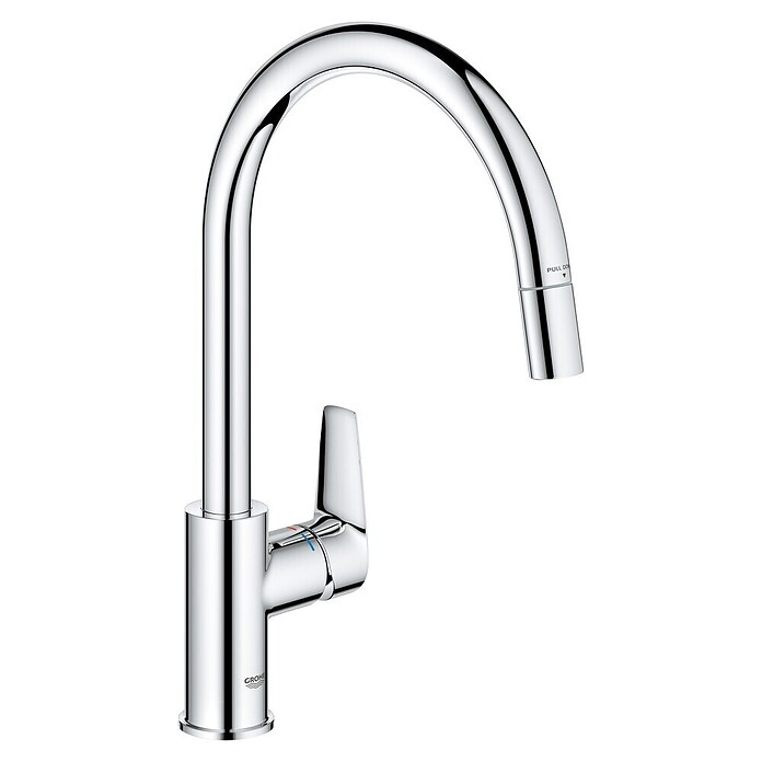 Grohe Keukenkraan Start Edge (Chroom, Glanzend) | BAUHAUS