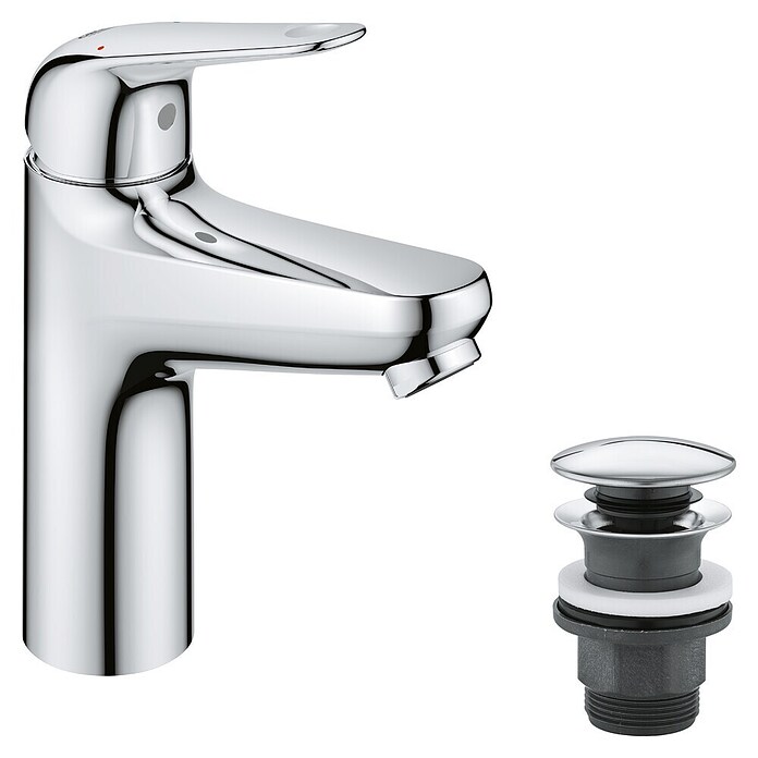 Grohe Swift Wastafelkraan M-Size (Chroom, Glanzend) | BAUHAUS