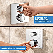 Grohe Douchesysteem met Vitalio 310 (Chroom, Diameter douchekop: 31 cm) | BAUHAUS