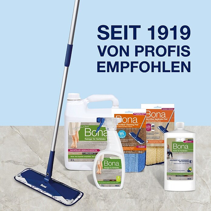 Bona Fliesen- & Laminatreiniger (1 l, Flasche mit Sprühpistole)