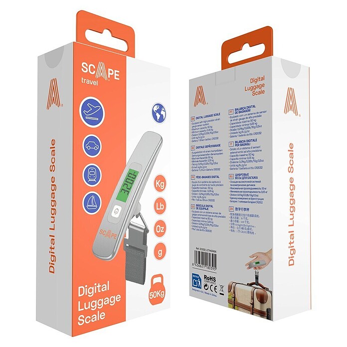 Scape Báscula digital de cocina (Capacidad de carga hasta 50 kg) | BAUHAUS