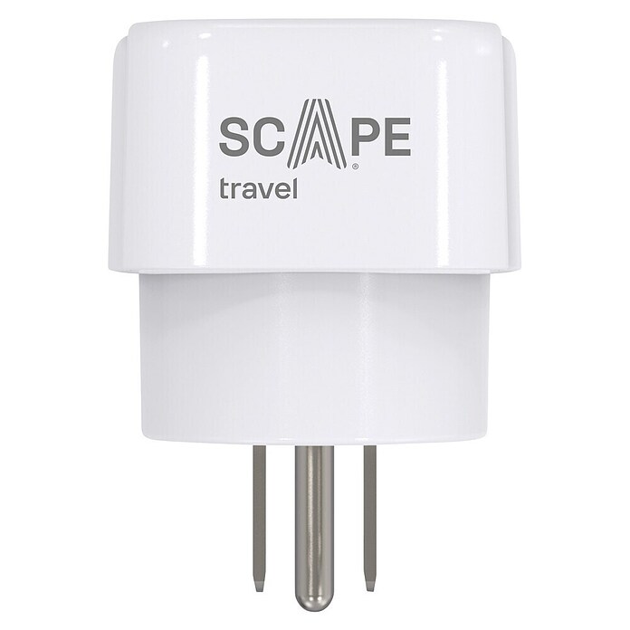 Scape Adaptador de viaje schuko (Apto para: EE.UU.) | BAUHAUS