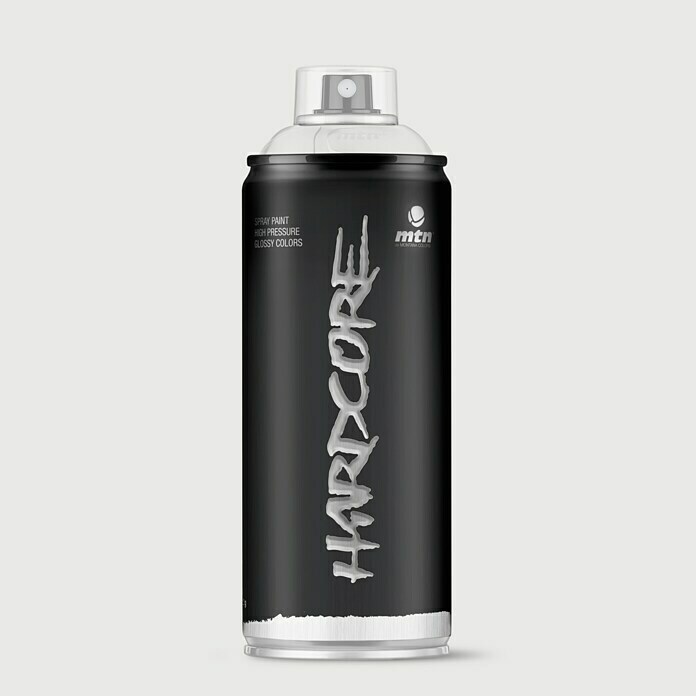 mtn Spray Hardcore (Gris claro, 400 ml, Brillante)