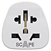 Scape Adaptador de viaje (Apto para: Gran Bretaña) | BAUHAUS