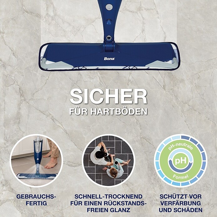 Bona Fliesen- & Laminatreiniger (4 l, Nachfüllkanister)