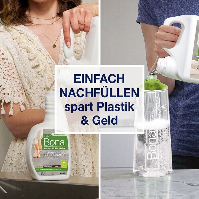 Bona Fliesen- & Laminatreiniger (4 l, Nachfüllkanister)