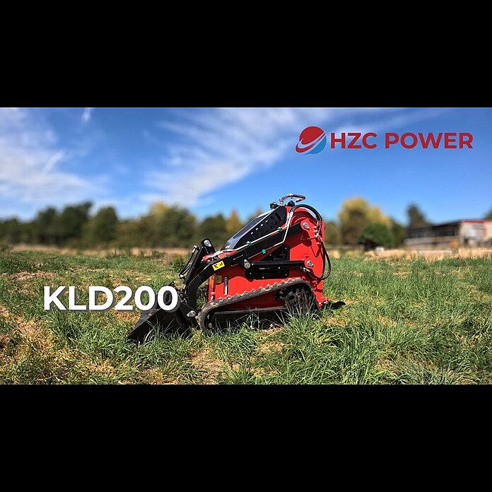 HZC Power Kompaktlader KLB200 (Benzin, Traglast: 300 kg) | BAUHAUS