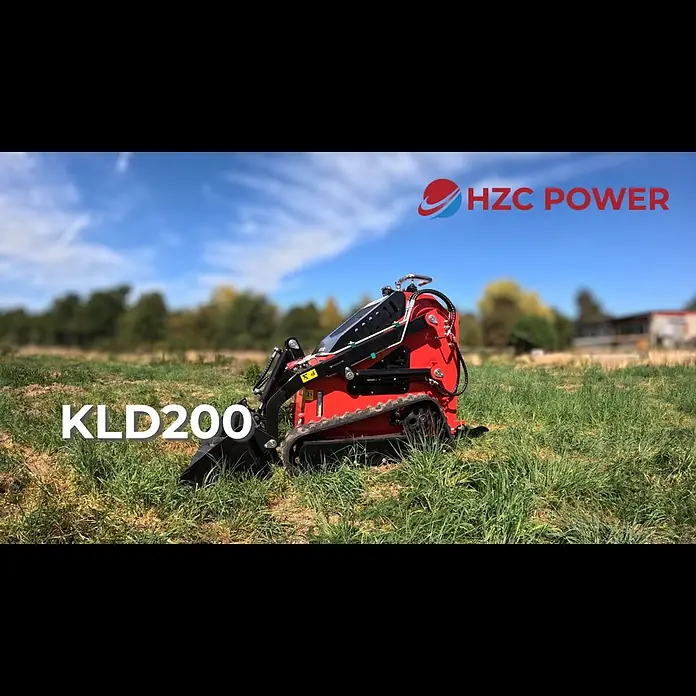 HZC Power Kompaktlader KLB200 - Benzin, Traglast: 300 kg - Der vielseitige Kompaktlader KLD200  auch als Benziner KLB200 erhltlich
