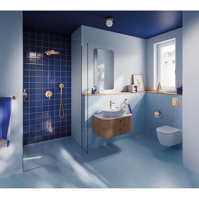 Grohe Rainshower Regendoucheset (Diameter: 310 mm, Brushed Cool Sunrise) | BAUHAUS