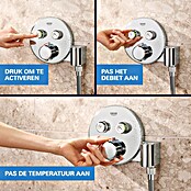 Grohe SmartControl Douchesysteem met Vitalio Rain Mono 310 (Aantal straalsoorten: 3 st., Chroom) | BAUHAUS