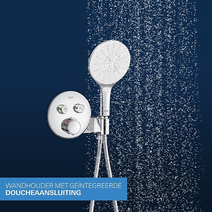 Grohe SmartControl Douchesysteem met Vitalio Rain Mono 310 (Aantal straalsoorten: 3 st., Chroom) | BAUHAUS