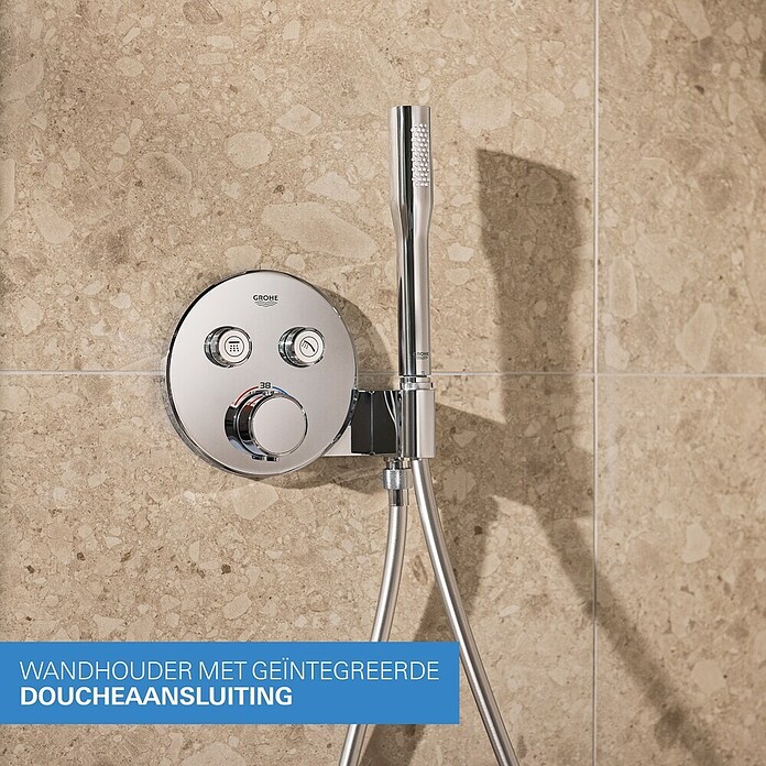 Grohe SmartControl Douchesysteem met Vitalio Joy 260 (Aantal straalsoorten: 1 st., Chroom) | BAUHAUS