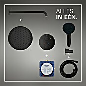 Grohe Douchesysteem Precision Thermostat met Vitalio Start 250 (Aantal straalsoorten: 2 st., Zwart) | BAUHAUS
