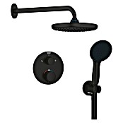 Grohe Douchesysteem Precision Thermostat met Vitalio Start 250 (Aantal straalsoorten: 2 st., Zwart) | BAUHAUS