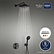 Grohe Douchesysteem Precision Thermostat met Vitalio Start 250 (Aantal straalsoorten: 2 st., Zwart) | BAUHAUS