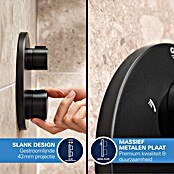 Grohe Douchesysteem Precision Thermostat met Vitalio Start 250 (Aantal straalsoorten: 2 st., Zwart) | BAUHAUS